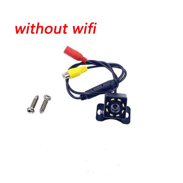 Беспроводная автомобильная камера заднего вида WIFI 150 градусов WiFi камера заднего вида Dash Cam HD ночное видение Mini для iPhone Android 12 В автомобили