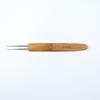Single Head Bamboo Handle Crochet Metal Head Double Head Hair Extension Dreadlocks Crochet 3 Heads Wool Wood Lace Fine Hook Single