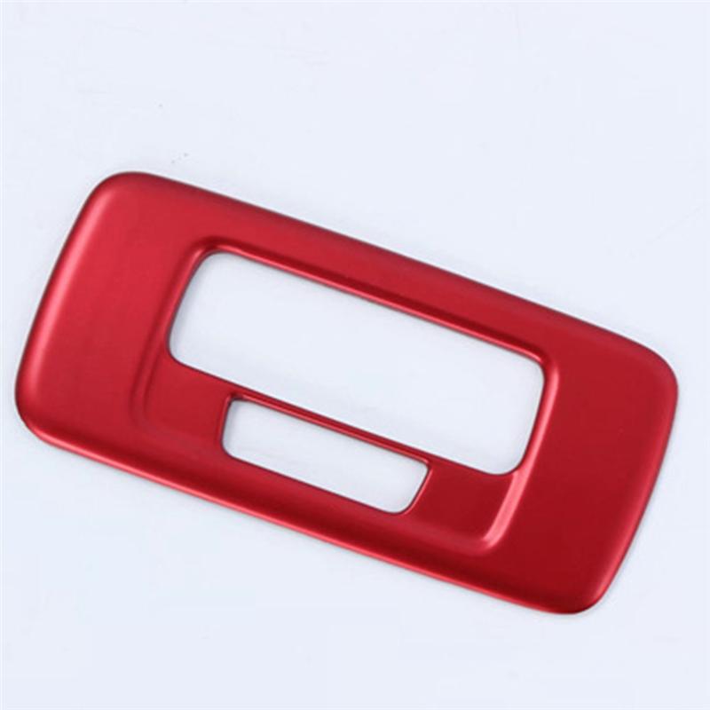 Car Rear Reading Lamp Shade Decorative Cover For Honda Civic 11Th - Roof Lamp Replacement Part Red
