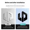gycsn9 For Leapmotor C10 Car Blackening Modification Logo Letters Front  Rear Badges Modification Sticker