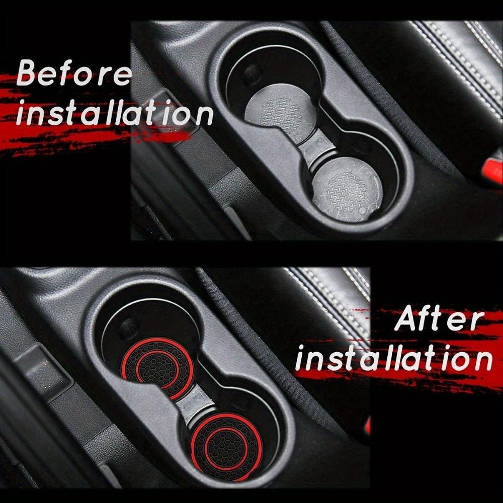 Премиальная силиконовая центральная панель управления - противоскользящая, пыленепроницаемая, высококачественная резина, сочетающийся красный и черный дизайн - идеально подходит для защиты