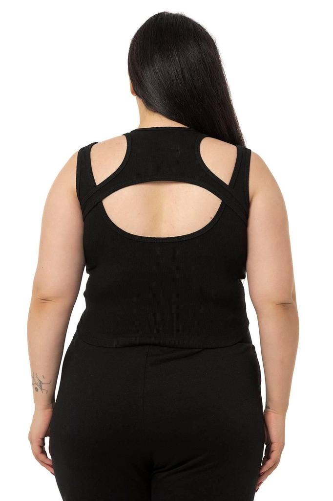 Женский стиль, боди большого размера, зеленый боди больших размеров с глубоким вырезом в рубчик, зеленое боди