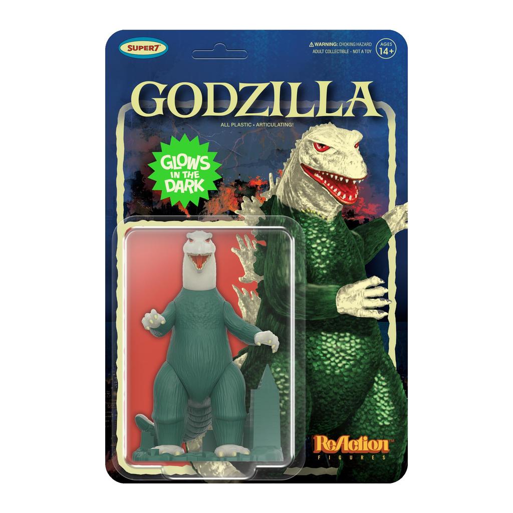 Super7 Toho Reaction Figure Godzilla Model Kit Action Figure (Glow)