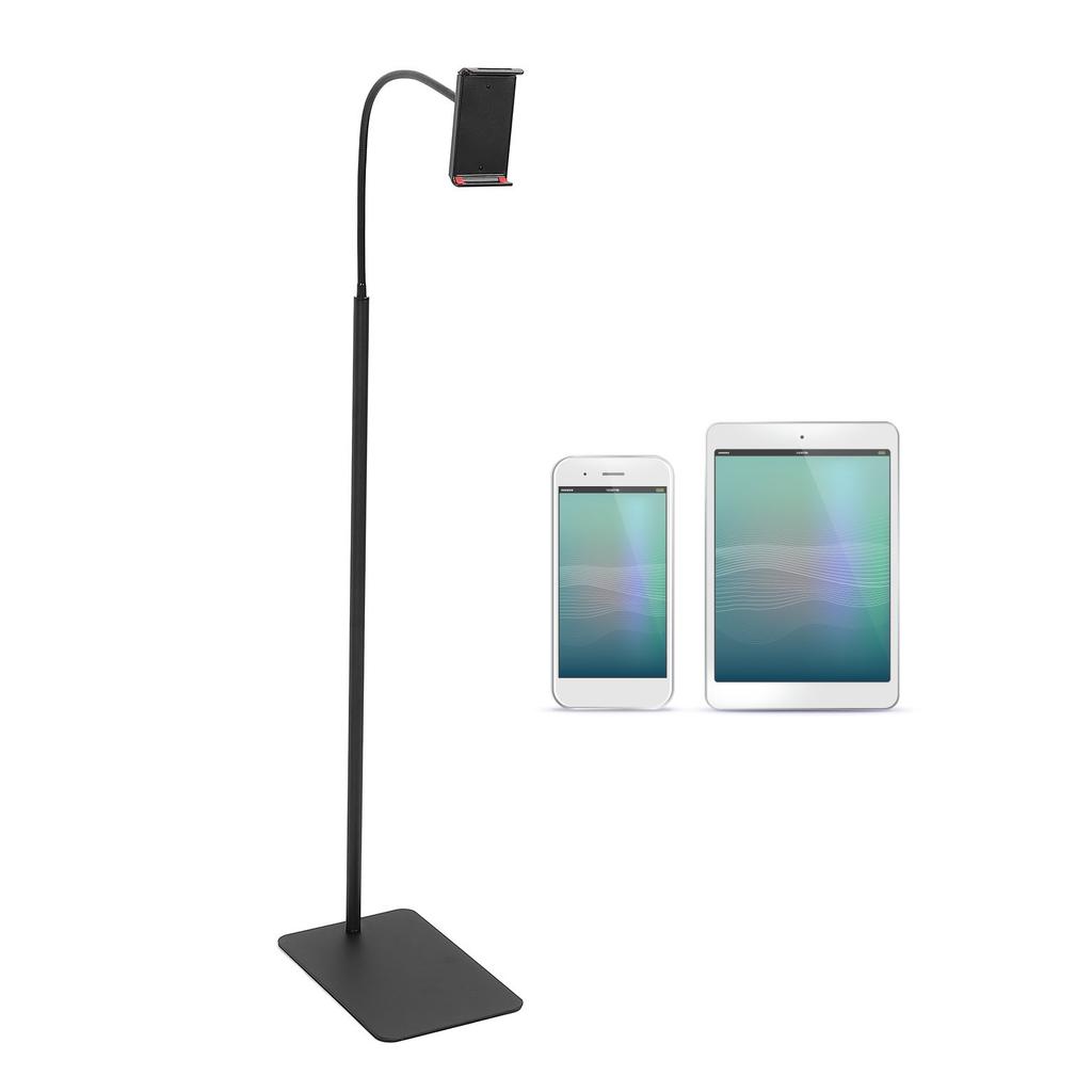 Планшетная напольная стойка Регулируемый держатель шланга Напольный держатель Стойка для телефона для прямых трансляций Просмотра фильмов
