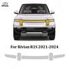 Для Rivian R1S 2021-2024 ТПУ Пленка для защиты фар автомобиля Устойчивая к царапинам Прозрачная наклейка PPF Автоаксессуары Наклейка