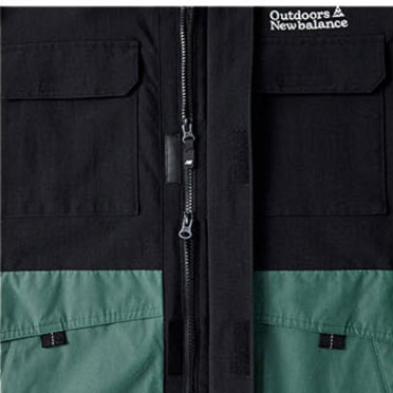 New Balance Club Nbnmc19033 Gn Mountain Parka Публичная тренировочная куртка Ветровка