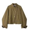 Women S Stand Collar Work Jacket Casual Style Spring Autumn New Arrival