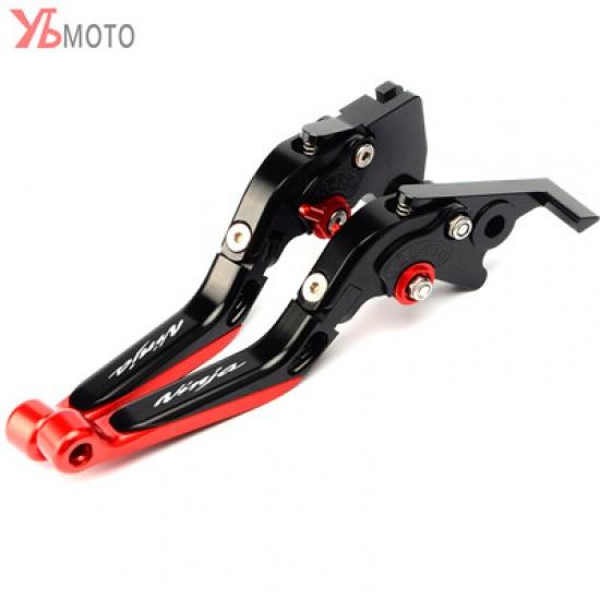 Мотоциклетные складные выдвижные тормозные рычаги с ЧПУ для KAWASAKI NINJA 300 300R 250R Z300 Z250SL NINJA250R