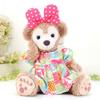 Duffy Shelliemey Stuffed Toy Costume Clothes Outfit 43cm S Size Handmade Disney Sea Bear Duffy Shelliemey Cushucush 173S Colorful Alice Dress Ribbon 2