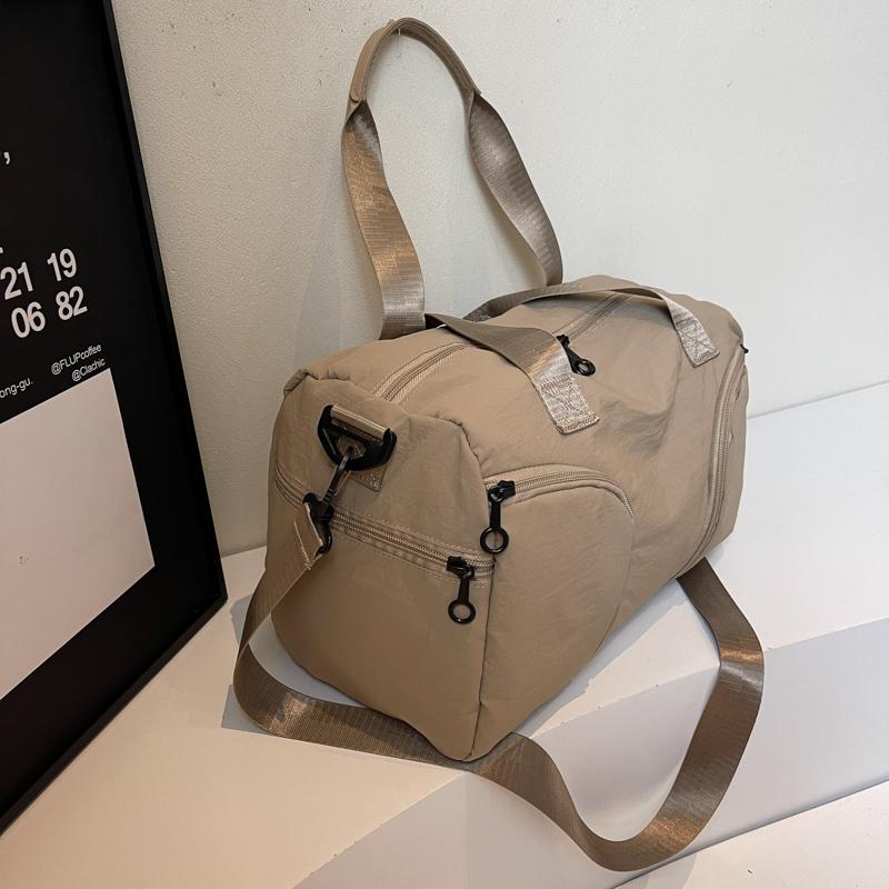 Дорожная сумка на короткие расстояния, женская сумка большой вместимости, мужская спортивная сумка, раздельный дорожный мешок для сухих и влажных вещей