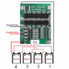 4S 14,8V 30A Bms PCB Защитная плата 18650 Баланс ячеек литий-ионной батареи