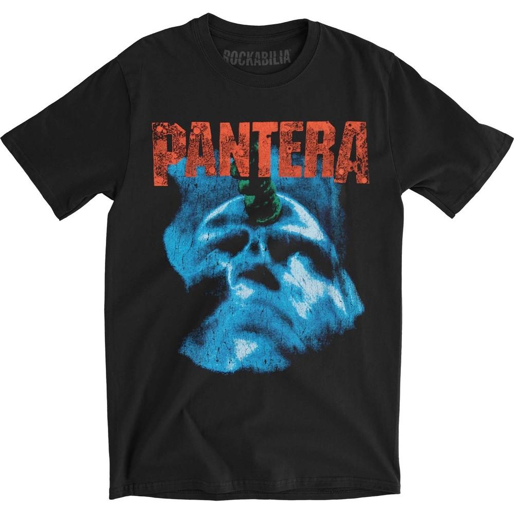 Футболка Pantera Far Beyond Driven World Tour, приталенная, размер X-Large, черная, унисекс - Мужская летняя хлопковая футболка с принтом