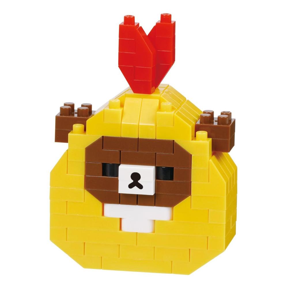 Kawada Nanoblock Rilakkuma Korilakkuma Fried Shrimp NBCC_175 160 Pieces