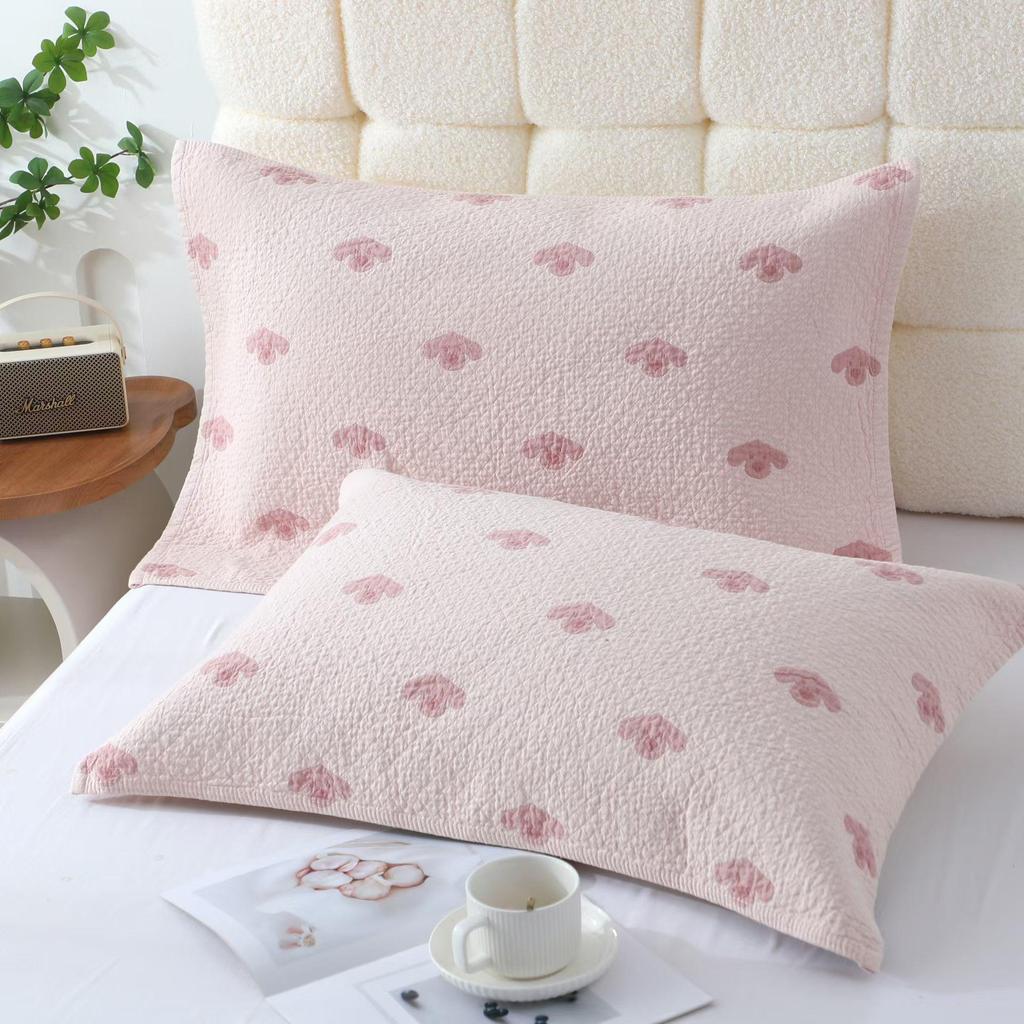 Washable Thickened Jacquard Cotton Pillow Towel - Enlarged, Luxurious, and Durable Design.