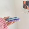 Чехол Curly Wave Frame для iPhone 16 Pro 15 14 Plus 13 12 Pro Max 11, ударопрочный, прозрачный, гибридный, с каплями клея, блестящий бампер