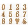 1 шт. 10 см Деревянный цвет Цифры 0-9 Деревянные Сделай сам Арабские цифры Искусство и ремесла Стоящие Вечеринка Свадьба Домашний декор