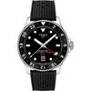 Часы Tissot Seastar 1000 с резиновым ремешком и черным циферблатом, Официально импортированные, Модель T1208521705100