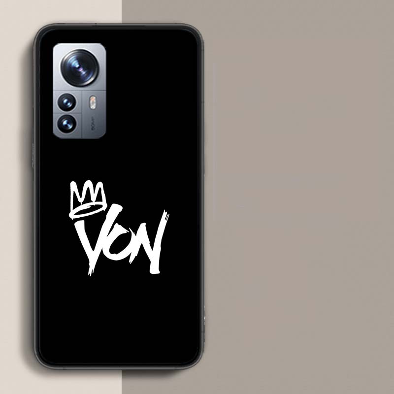 Raper K-King Von Phone Case For Xiaomi 15 Poco X7 X6 F7 14 Ultra Mi F6 F5 F4 F3 X5 X4 X3 M6 Pro M5 M5S M3 Capa Coque