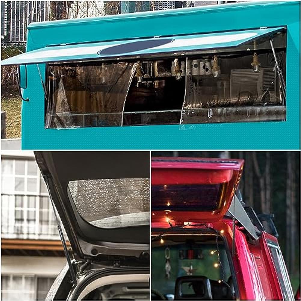 1 Pair Front Bonnet Lift Supports Struts Damper Shocks Replace 1117690 for Ford Mondeo MK3 2000-2007 660N