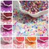 2-4mm Dyed Core Rice Beads Glass Beads Handmade Diy Jewelry Material Homemade Earring Fringe Loose Beads