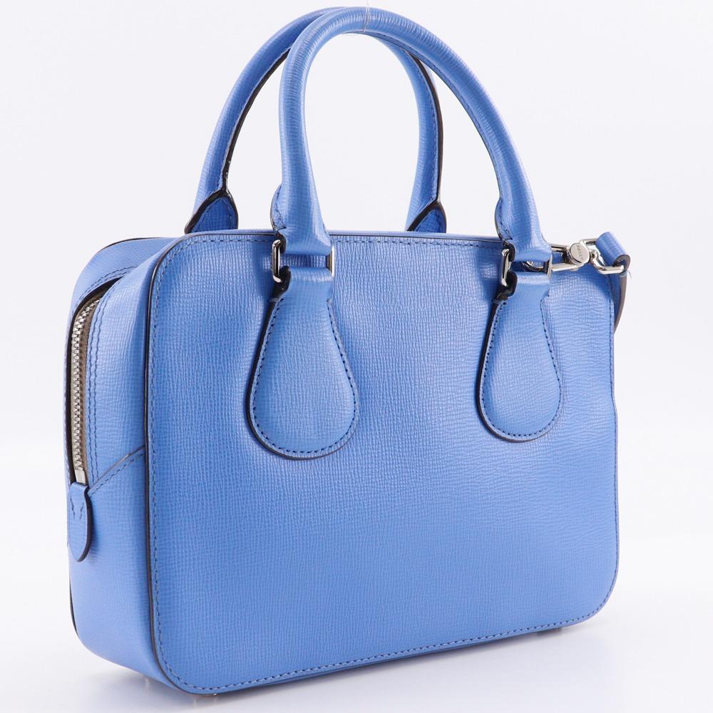 BALLY BOND SM Handbag 2WAYShoulder light blue Calfskin Women Used