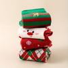 12 Pairs Christmas Advent Calendar Socks Gift Box Festive Jacquard Mid-Calf Crew Socks Set for Men Women New Year Gift