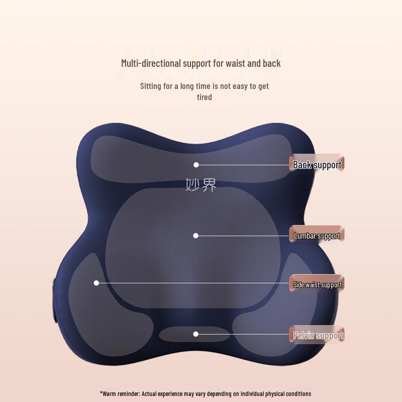MIAOJIE Wireless Portable Massage Pillow CN plug (adapter included)