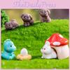 Cute Mini Resin Animal Figurines For Fairy Garden And Creative Landscaping