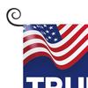 Trump Vance 2024 Garden Flag Double Sided Vivid Color Trump Vance Flags (Blue)