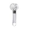 Multifunctional Transparent Mini Cooling Fan with Lanyard and Carabiner