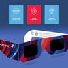 Solar Glasses Approved 2024, 10 Pack And Certified Solar Observation Glasses, Safe Shades For Direct Sun Viewing