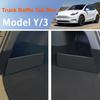 For Tesla Model 3 Highland 2024 Trunk Baffle Tail Box Separate Storage Partitions Board Boot Side Baffles New Model3 Accessories