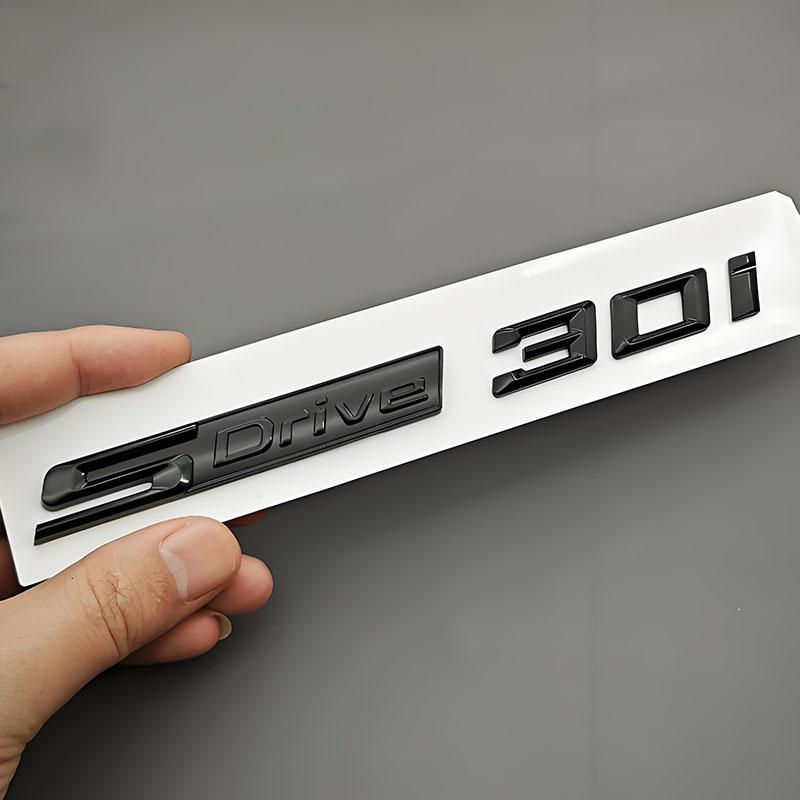 3D ABS Car Letters Logo SDrive 28i 30i Rear Trunk Badge Side Fender Emblem Decals For BMW Z4 E85 E86 E89 G29 Auto Accessories