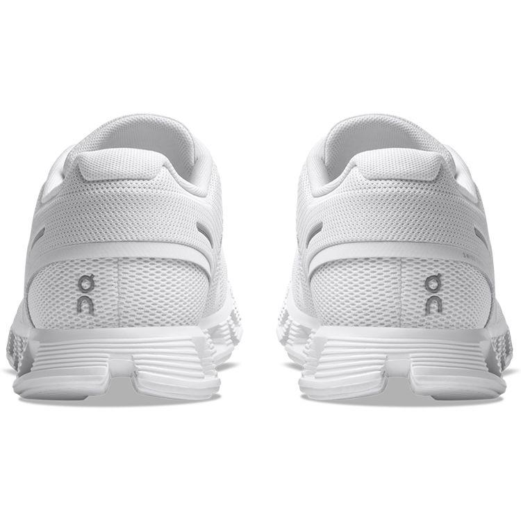 ON Cloud 5 All White Women Sneakers 59.98902