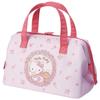 Skater Insulated Lunch Bag with Clasp, Hello Kitty and Sanrio Flower Wreath Design, KGA1-A