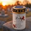 AA Battery Powered Eternal Lamp Solar Powered DIY Assembly Kit Memorial Grave Light  Yard