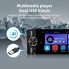 Universal MP5 6.36-Inch 1DIN Car Radio Support Wireless Carplay Android AUTO AUX Touch Screen USB SWC BT Multimedia Video Player