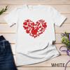 Funny Heart Love Squirrel Vintage Valentines Day Gifts Unisex T-shirt