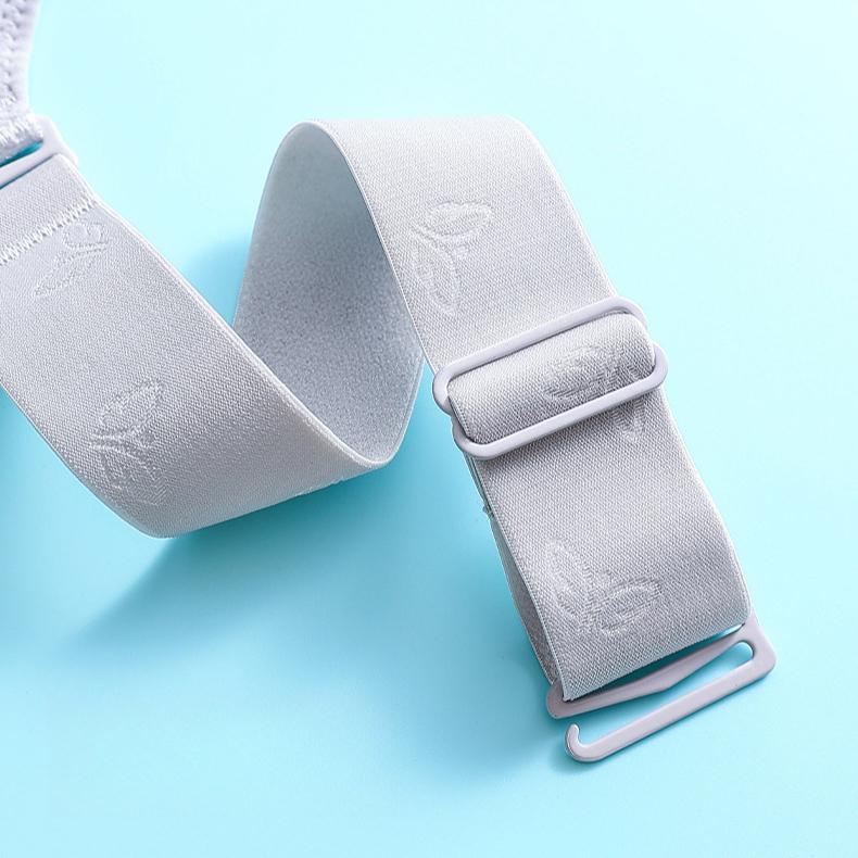 Бесшовный бюстгальтер для женщин, подчеркивающий женственность летом, тонкий бюстгальтер без косточек, двухрядный бюстгальтер