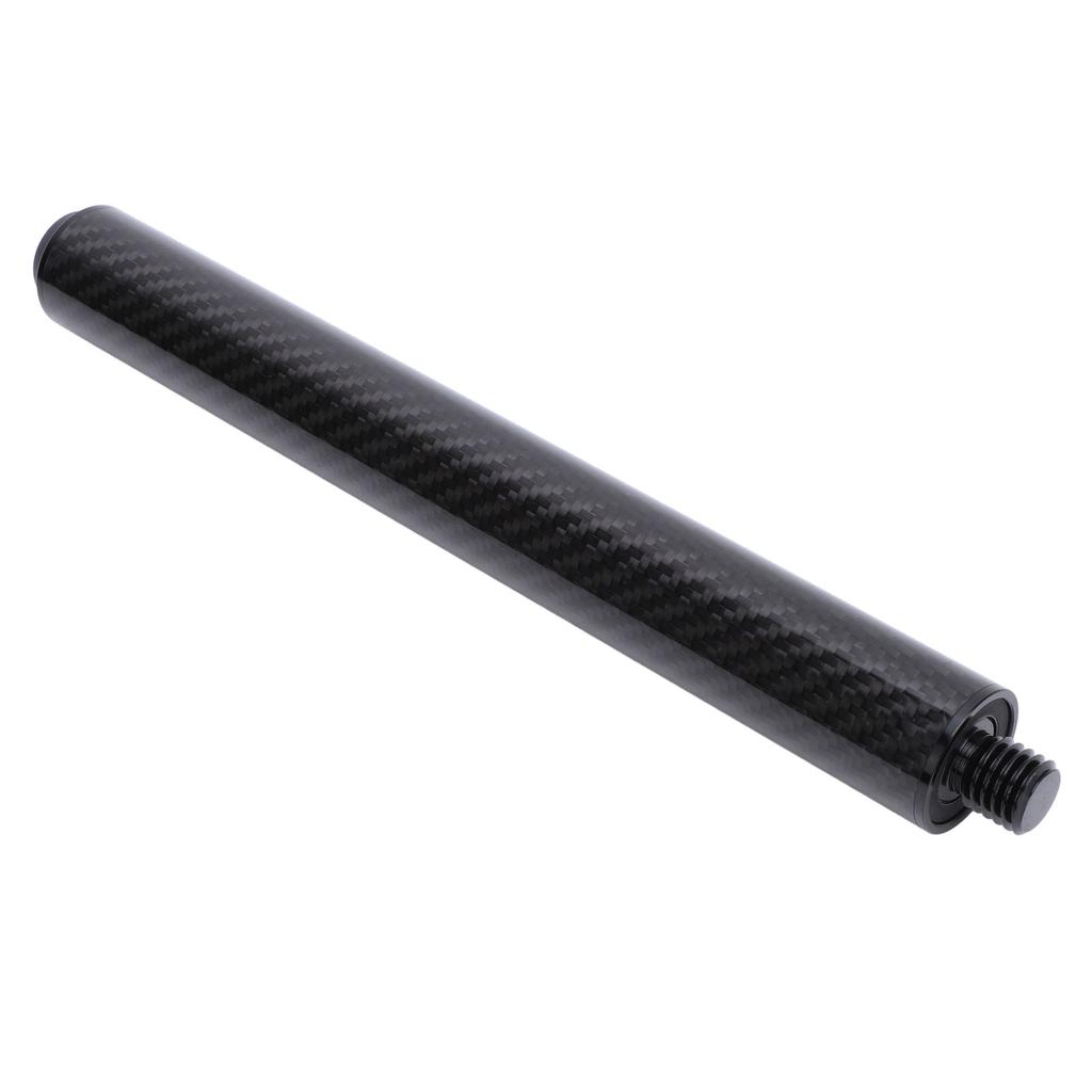 Pool Cue Extension 10 Inch Carbon Fiber Easy To Install Billiard Cue Extender for HOW Pool Cue