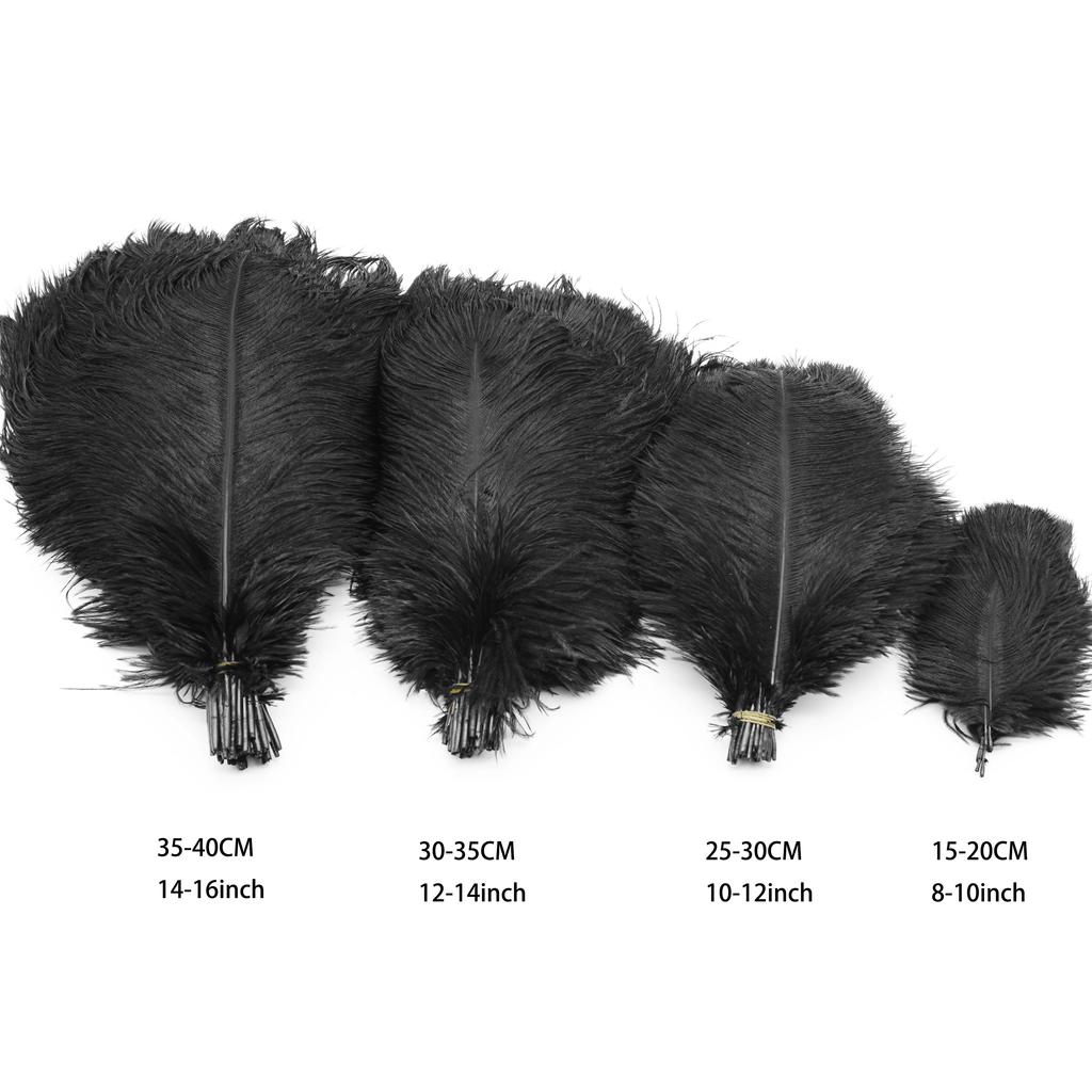 20 шт./лот, натуральные белые страусиные перья, аксессуары ручной работы, свадебные украшения для дома, Марди Гра, красочные плюмы, деко