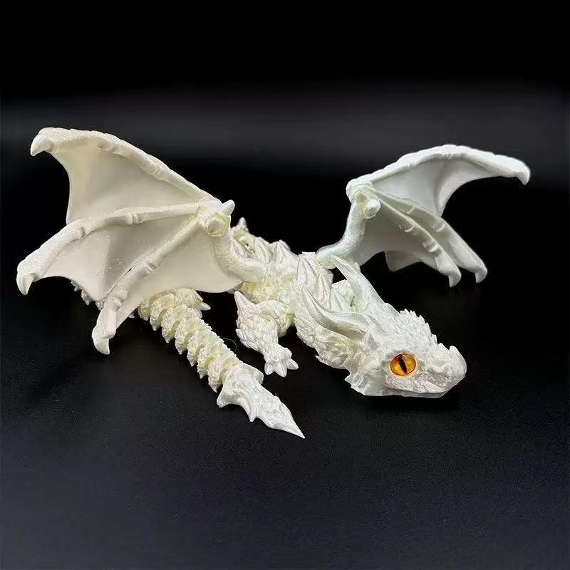 Шарнирный 3D-печатный дракон - Гибкая, креативная игрушка-антистресс