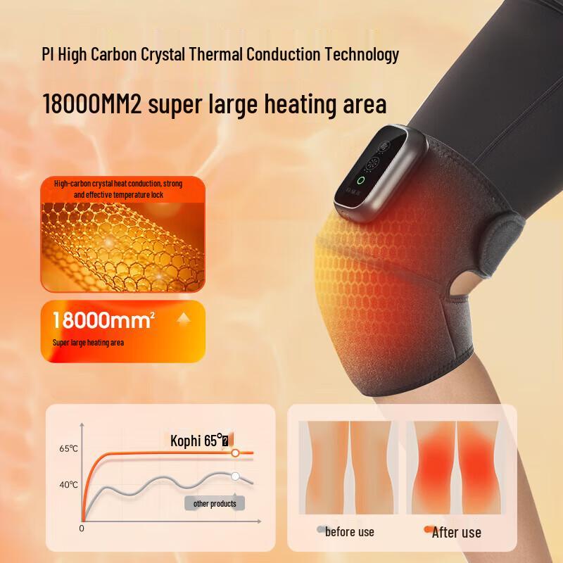 Keepfit Heated Knee Massager CN plug (adapter included)