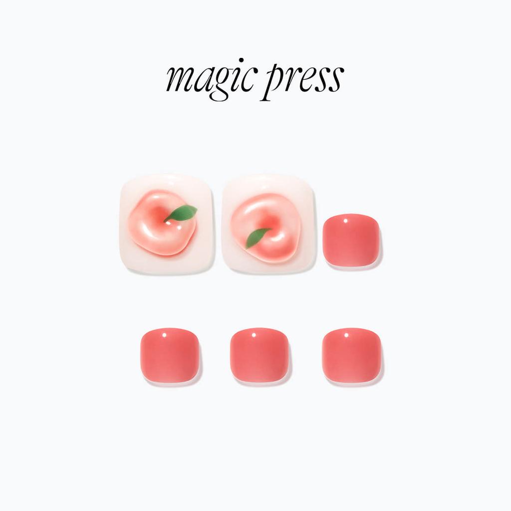Magic Press Pedicure Flat Peach