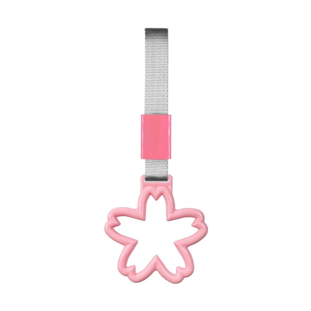 Cherry Blossom Car Handle Strap Ring Anti Collision Warning Hand Strap Ring Car Interior