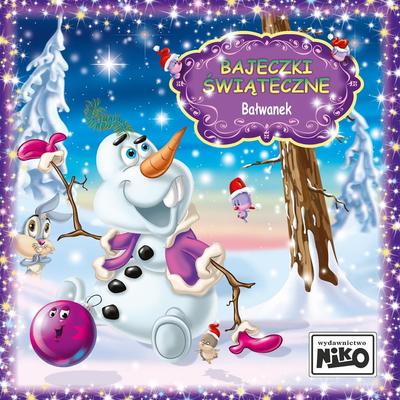 Christmas Fairy Tale Book. Snowman