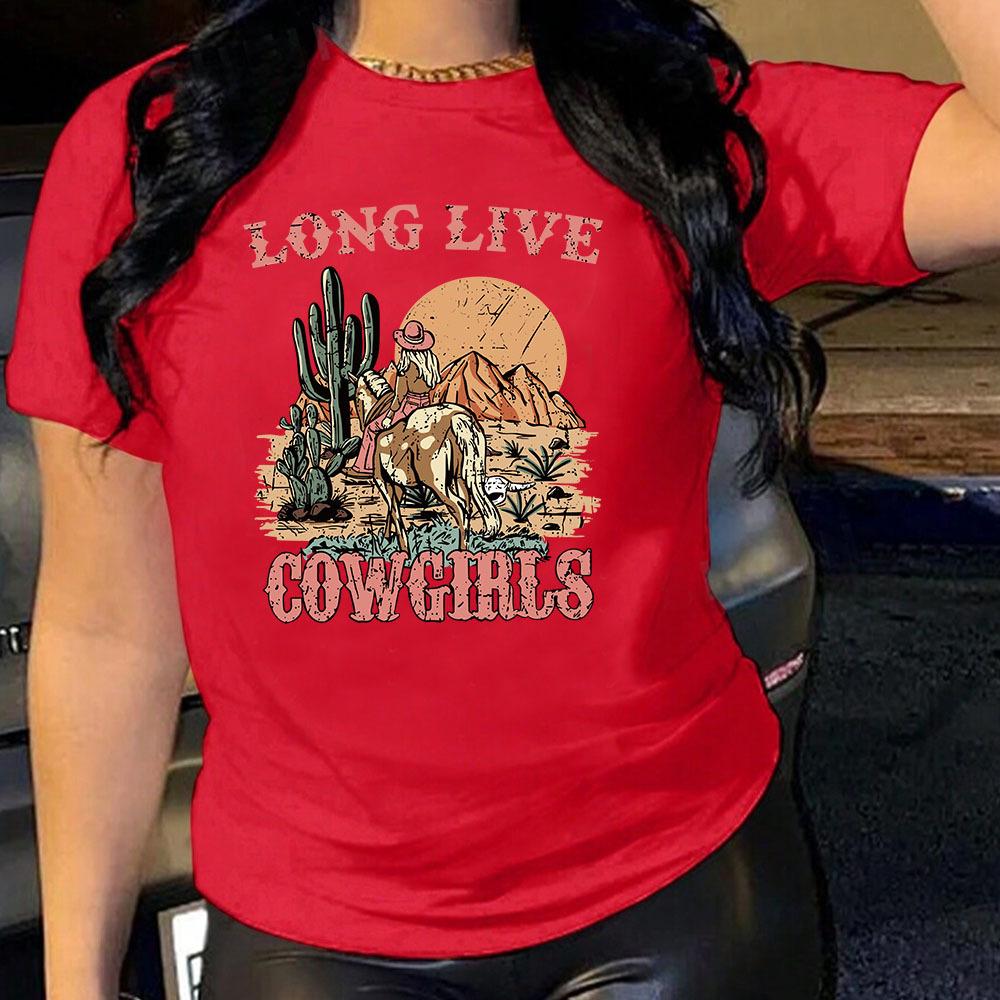 Хлопковая футболка с принтом букв, с коротким рукавом и круглым вырезом, женская, 2D-принт, топы