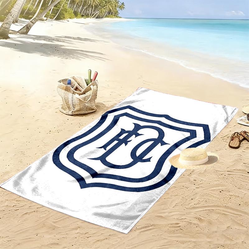 Dundee Football Club Print Beach Towel Large Soft Quick Dry Towel For Beach Camping Swimming