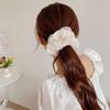 Головной убор Темперамент Милый Большой Кружева Пушистый Резинки Для Волос Оборки Повязка Для Волос Корейский Стиль