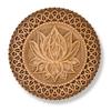 Multi-Layer Lotus Wooden Mandala – Handcrafted 3D Wall Art for Yoga, Meditation, and Décor – Eco-Friendly Wooden Art